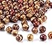 OPount 310 Pieces Dreadlocks Beads DIY Hair Braid Accessories with Natural Painted Wood Beads, Braid Rings Hair Hoops, Dreadlocks Beads and Hair Clips for Hair Decoration