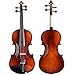 ADM Acoustic Violin 1/2 Size with Hard Case, Beginner Pack for Student, Red Brown