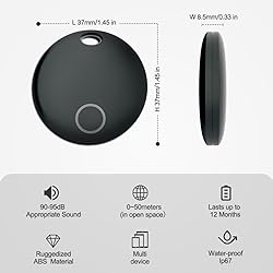Tracker Tags 4 Pack, Luggage Tracking Tags