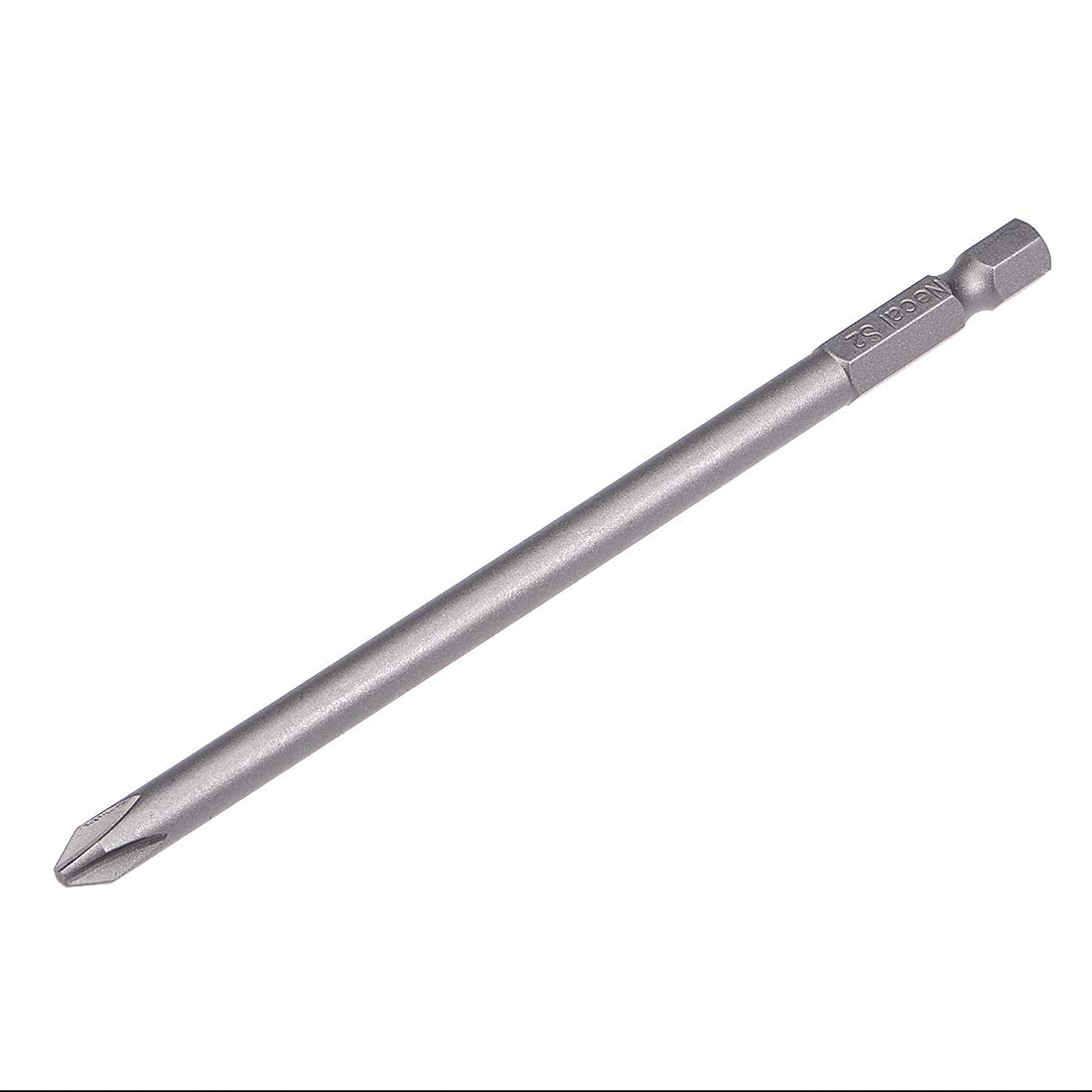 sourcing map 5 Pcs H1/4 Shank 120mm Length 6mm Phillips PH2 Magnetic S2 Screwdriver Bits