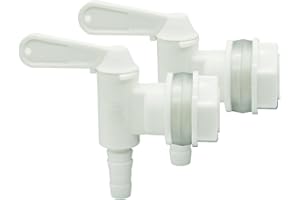PERA 2 PACK Bottling Bucket Plastic Spigot, Replacement Spigot for Beer or Soda Homebrewing