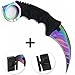 Morpho Diana KARAMBIT Tactical Knife By Magnolia Gear | CSGO Knife | Neck Knife Easy To Carry with Rope, Sheath and Sharpener | Perfect Hunting Knife, Fishing Gear Camping (blue strips)