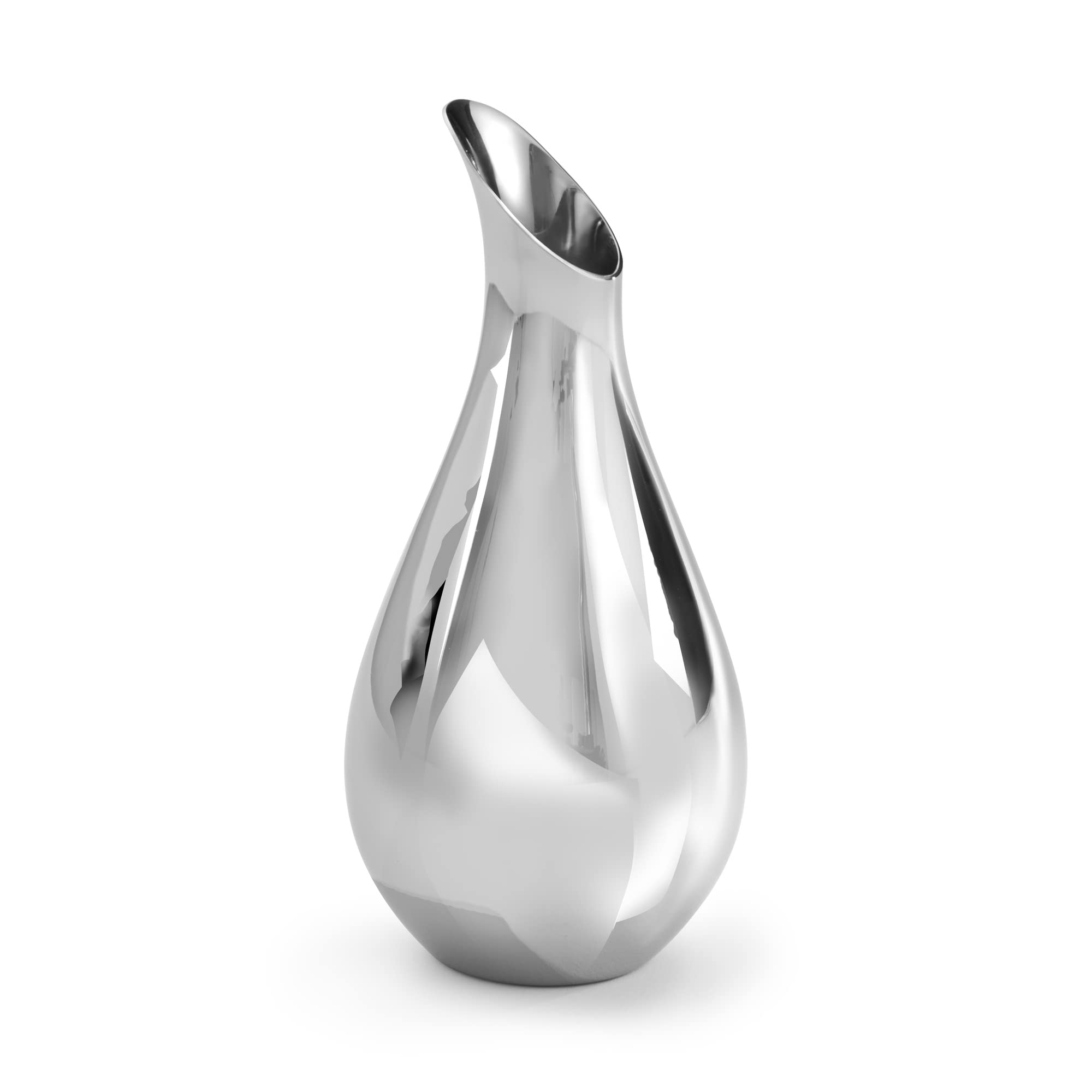 Robert Welch Drift Bud Vase, Small. Made from Stainless Steel. Dishwasher Safe.