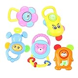 Litzpy Cute Five Piece Rattle Set