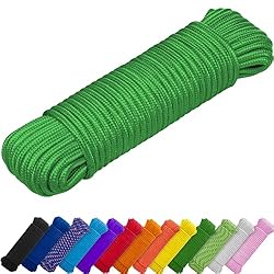 TECEUM Rope – 90 Feet x 3/8 Inch (10mm) – Green