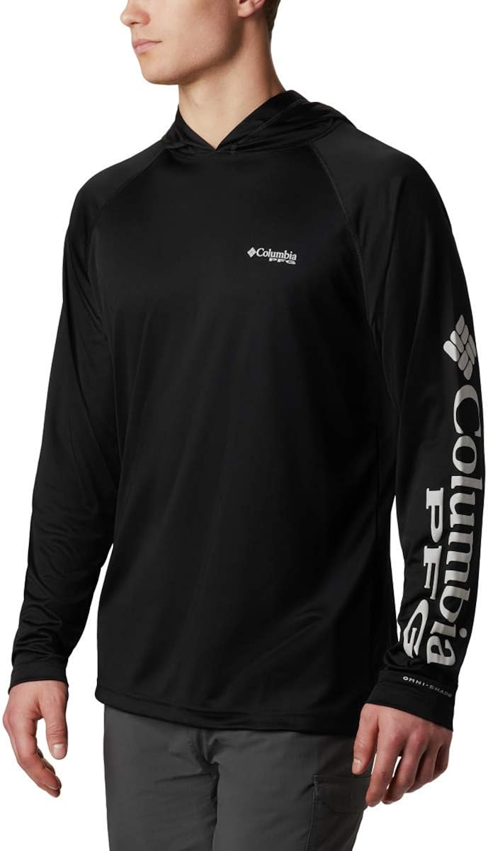 columbia hooded fishing shirt