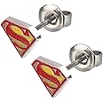 DC Comics Superman Logo Earrings