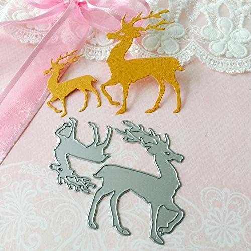 Cutting Dies, syeytx New Flower Heart Metal Cutting Dies Stencils DIY Scrapbooking Album Paper Card, Carbon Steel Embossing Cutting Dies Stencils Templates Mould Set for DIY Scrapbooking (J)
