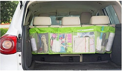 AMAZZANG-Car Back Seat Tidy Organizer Auto Travel Storage Bag Multi-Pocket Holder Pouch