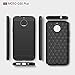 Moto G5S Plus Case, Moto G5S+ Case - Suensan TPU Shock Absorption Technology Raised Bezels Protective Case Cover for Motorola Moto XT1806 (USA) (TPU Black.)