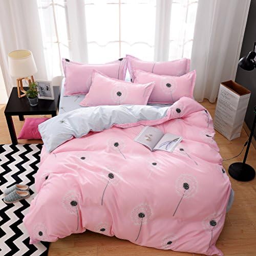 Heaven home textile The pink dandelion gives the children a bed of super soft bedding 4ps (TWIN)