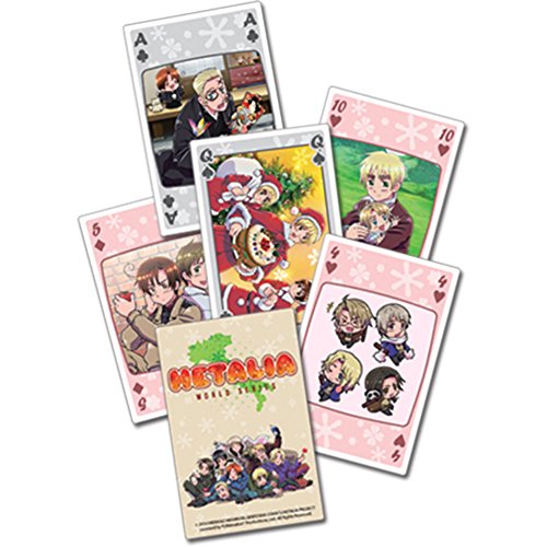 Hetalia world series playing cards