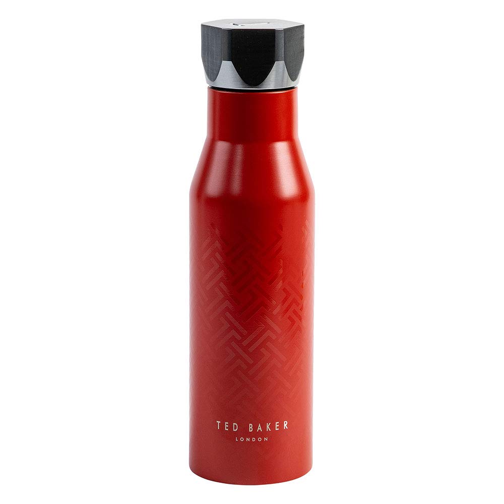 Ted Baker Stainless Steel Water Bottle - Orange 425ml