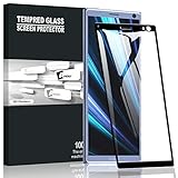 AVIDET Sony Xperia 10 Screen Protector,[Anti-Scratch][Case Friendly] Sony Xperia 10 Tempered Glass Screen 9H Hardness 3D Full Coverage Premium Protector Compatible for Sony Xperia 10 (Black)