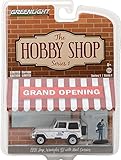 1991 Jeep Wrangler YJ USPS with USPS Mail Carrier The Hobby Shop Series 1 1/64 Diecast Model Car by Greenlight 97010 D