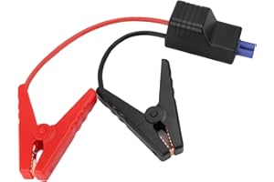 BAFOVY EC5 Starter Replacement Cable, 10AWG Wire with EC5 Connector for 12V Car Battery Booster, Emergency Jumper Cable with 