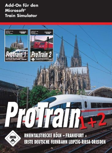 Train Simulator Protrain 1 2 Rheintalstrecke Koln Frankfurt Erste Deutsche Fernbahn Leipzig Riesa Dresden Amazon De Games
