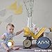 AIVN Baby Sleep Soother with 16 Musical Lullaby Sound Machine & Night Light & Projector &Baby Gifts