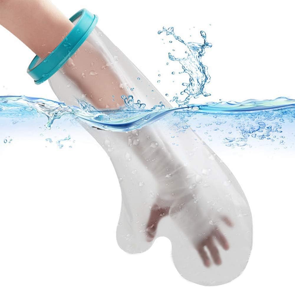 DESTRIC Waterproof Arm Cast Wound Cover for Shower Bath,Plaster Bandage Protector Watertight for Broken Arms Wrists Bones Hands Burns