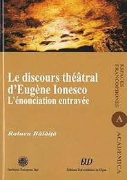 Le  discours théâtral d'Eugène Ionesco