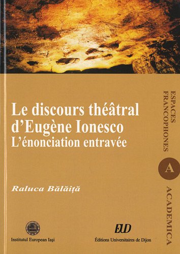 Le  discours théâtral d'Eugène Ionesco