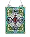 Chloe Lighting Izzy Tiffany-Glass Victorian Window Panel 18X25.5