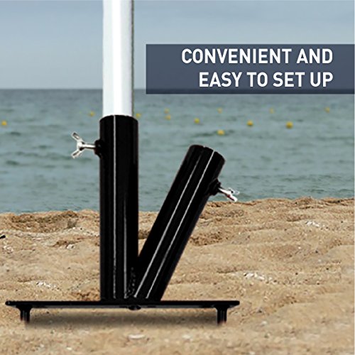 image for EasyGO Products Umbrella Stand Sports Dual Umbrella Holder - Fishing P