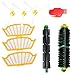 efluky Replacement Accessories Kit for Roomba 500 Series 530 535 540 560 570 580 - Includes 3 Pack Filter and Side Brush, 1 Pack Bristle Brush and Flexible Beater Brush, 1 Pack Cleaning Tool