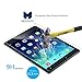 New iPad 9.7 Inch 2017/ iPad Pro 9.7 Inch 2016/ iPad Air 2 / iPad Air Screen Protector Glass MouKou 0.33m 2.5D Round Edge Tempered Glass Screen Protectors