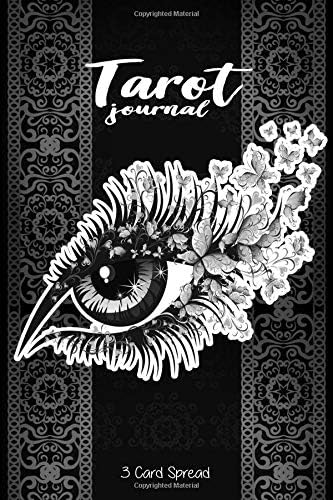 Tarot Journal Three Card Spread: 120 Detailed pages to take Tarot Card readings in. Trendy 6x9 Tarot Card Notebook, Diary, journal. Paperback – 19 Apr 2019