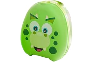 My Carry Potty - Dinosaur Travel Potty, Award-Winning Portable Toddler Toilet Seat for Kids to Take Everywhere