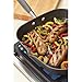 Anolon Advanced Hard Anodized Nonstick Square Griddle Pan/Grill with Pour Spout, 11 Inch, Graphite