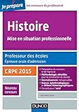 Histoire Professeur des écoles Oral admission - CRPE 2015 by 