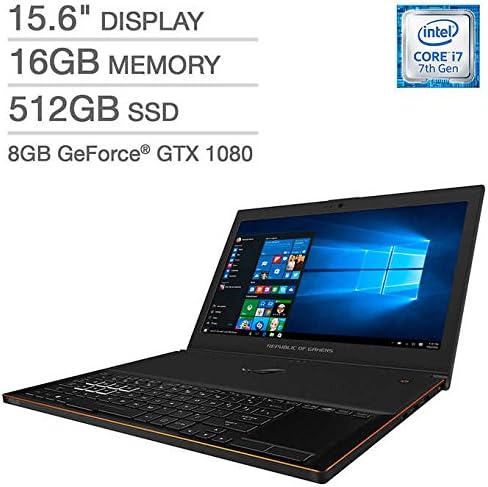 ASUS ROG Zephyrus GX501VI Gaming Laptop - Intel Core i7 - 8GB NVIDIA Graphics - Windows 10 Pro