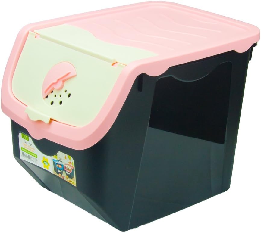 Kitchen Dining Blue Coral Onion Potato 12 Liter Storage Bin Home Kitchen Bright Ce Com