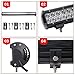 Lumitek 20inch 126W LED Light Bar Spot Flood Combo Light With 4PCS 18W Flood Led Light Pods for Pickup Jeep Trucks SUV UTV Tanks Van Camper ATV 4WD
