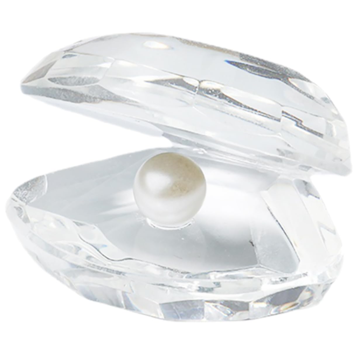 CHILDWEET Crystal Seashell Figurine Decoration Adorable Desk Decor for Birthdays Weddings and Special Occasions Craftsmanship and Material