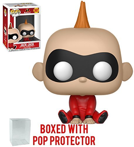 Funko Pop! Disney Pixar: Incredibles 2 - Jack Jack Vinyl Figure (Bundled with Pop Box Protector Case)