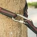 TOPQSC Hammock Straps for Tree for Camping Hammocks Heavy Duty/Extra Long/Lightweight/Adjustable Best Suspension System for Quick & Easy Setup(Set of 2)