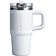 Stanley Quencher ProTour Flip Straw Tumbler with Leakproof Lid 14 oz | Built-In Straw and Handle | Cup Holder Compatible for Travel | Insulated Stainless Steel Cup | BPA-Free | Frost Fade