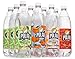 Polar 100% Natural Seltzer - 12 x 1L Bottles - Winter Variety - (Pomegranate Apple, Cranberry Bramble, Concord Clementine and, Prickly Pear and Citrus)