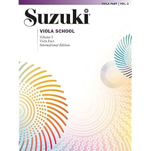 Suzuki Viola School Viola Part, Volume 3: International Edition