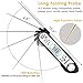 GDEALER DT8 2019 Upgraded Waterproof Digital Instant Read Meat Thermometer with 2-4s Response Time High Capacity Battery for Kitchen Food Candy BBQ Grill Cooking Smoke Deep Fry