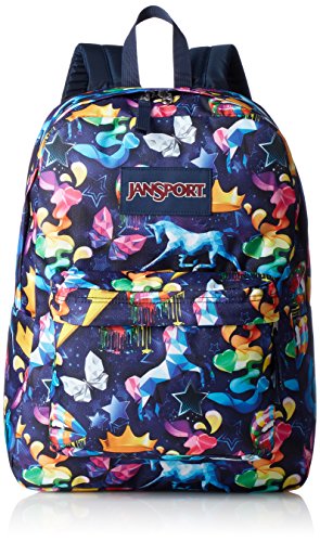 JanSport Superbreak Backpack Rainbow Mania