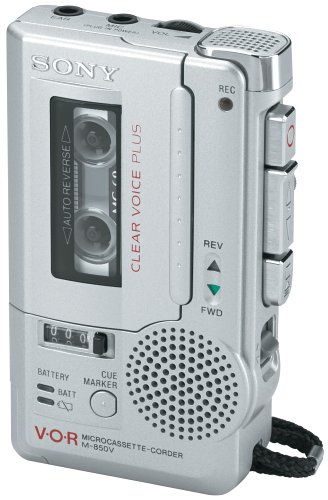 Sony-M-850V-Pressman-Microcassette-Recorder