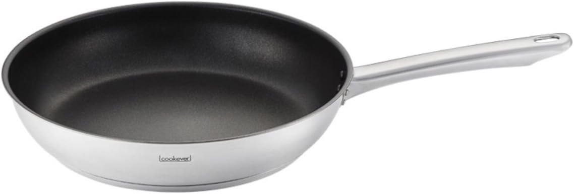 Cookever Premium Cookware Non Stick Stainless Steel Fry Pan 11-Inch
