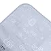 Baby Summer Sleeping Mat Breathable Safe Cool Bamboo Silk Flat Mattress Pads Toddler Infant Folding Bedding Cushion Crib Cot Cozy Nap Pads (Light Blue)
