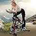 KAKALOR Bike with Resistance Indoor Spinning Upright Exercise Bicycle Ultra-Quiet Exercise Bike Home Bicycle Fitness Equipment Monitor with Phone/Tablet Supportthumb 1