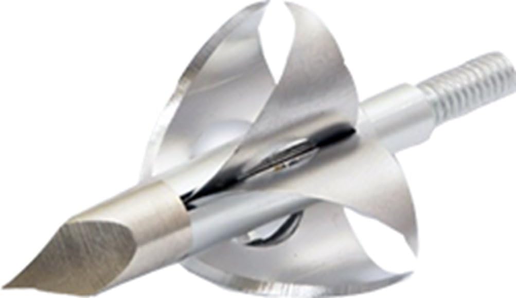 Flying Arrow Archery T3125 Toxic Broadhead Blade, Silver, 125Grain