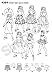 Simplicity Sewing Pattern 4364 Doll Clothes, One Size